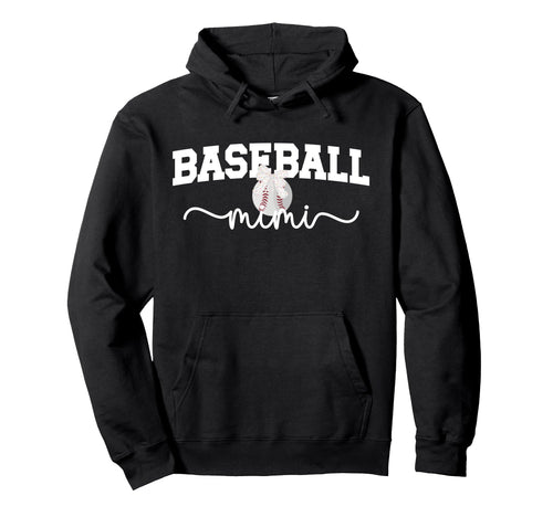 Baseball Mimi Grandma Mimi Hoodie - Casual Everyday Wear Men Women - T-Shirt, Sweatshirt, Hoodie
