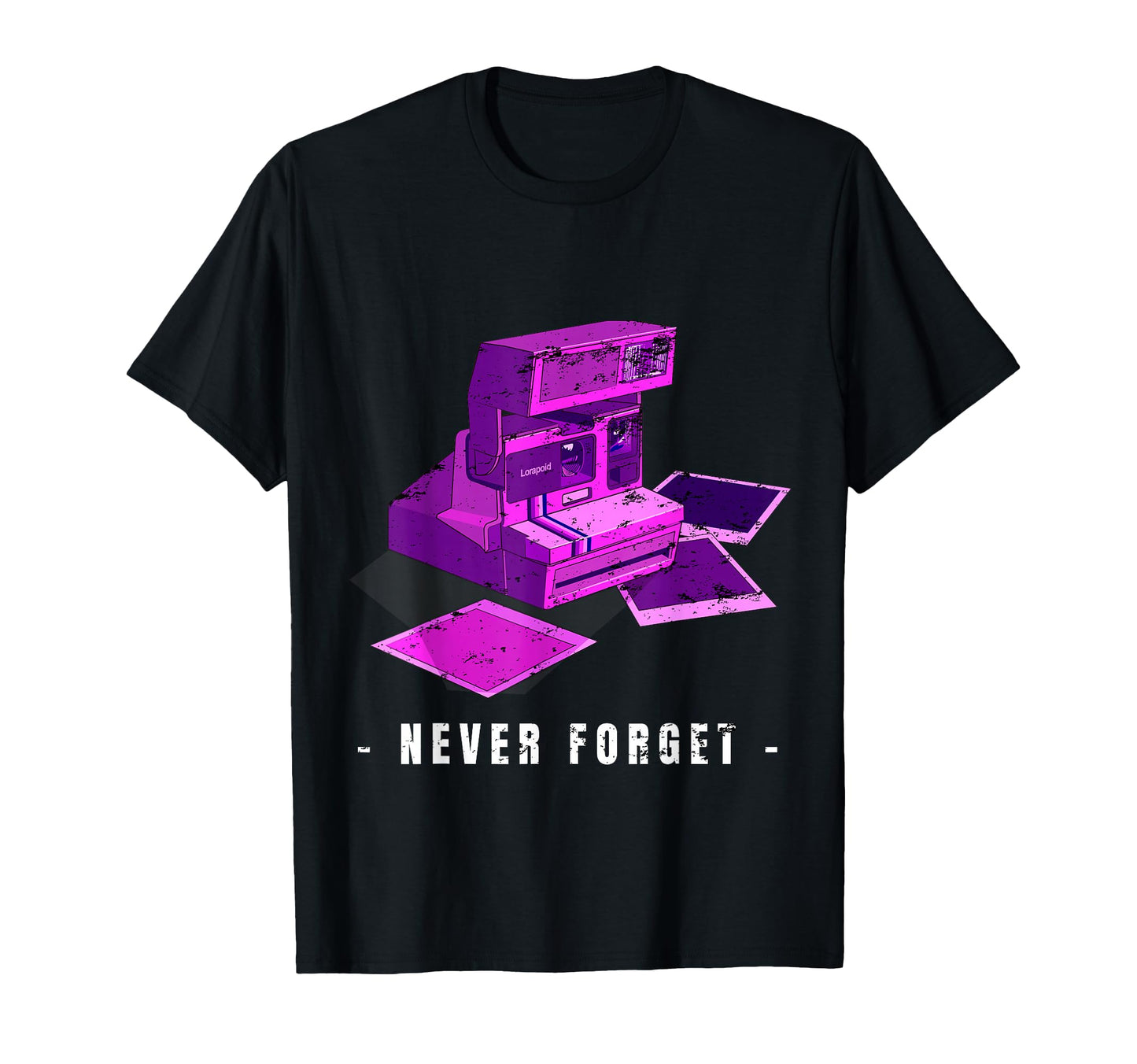 Camera 80S Photography Lover Photographer T-Shirt - Graphic Print Men Women - T-Shirt, Sweatshirt, Hoodie