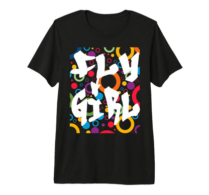 Fly 80S 90S B Old School Hip Hop Tri T-Shirt - Custom Art Print Men Women - T-Shirt, Sweatshirt, Hoodie