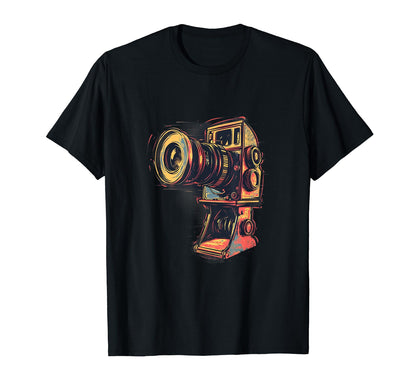 Photography Film Camera Photographer T-Shirt - Custom Art Print Men Women - T-Shirt, Sweatshirt, Hoodie