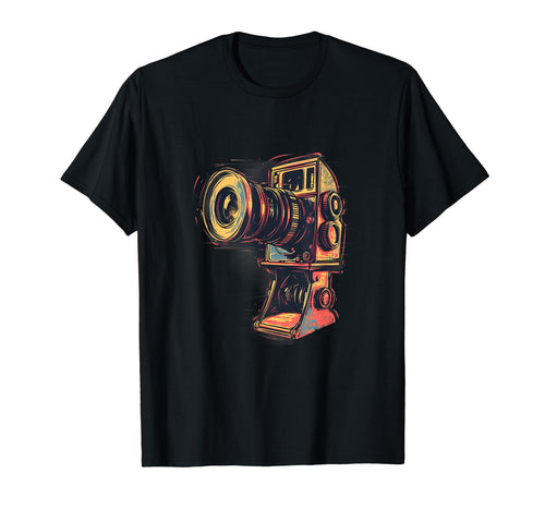 Photography Film Camera Photographer T-Shirt - Custom Art Print Men Women - T-Shirt, Sweatshirt, Hoodie