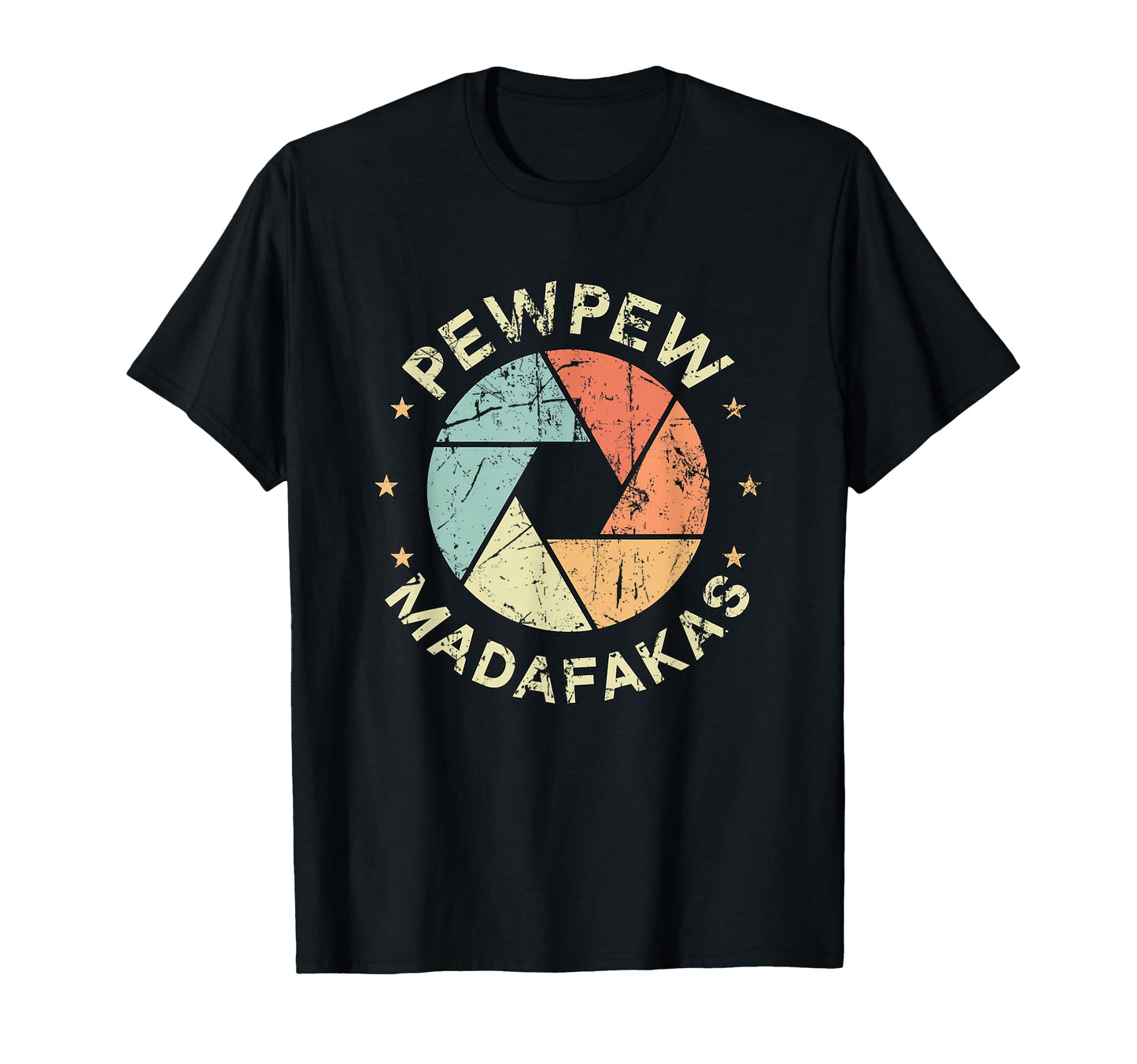Photographer Camera Pew Pew T-Shirt - Casual Everyday Wear for Adults - T-Shirt, Sweatshirt, Hoodie