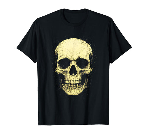 Skull Gothic Grunge Y2K Emo Aesthetic T-Shirt - Custom Art Print Unisex - T-Shirt, Sweatshirt, Hoodie