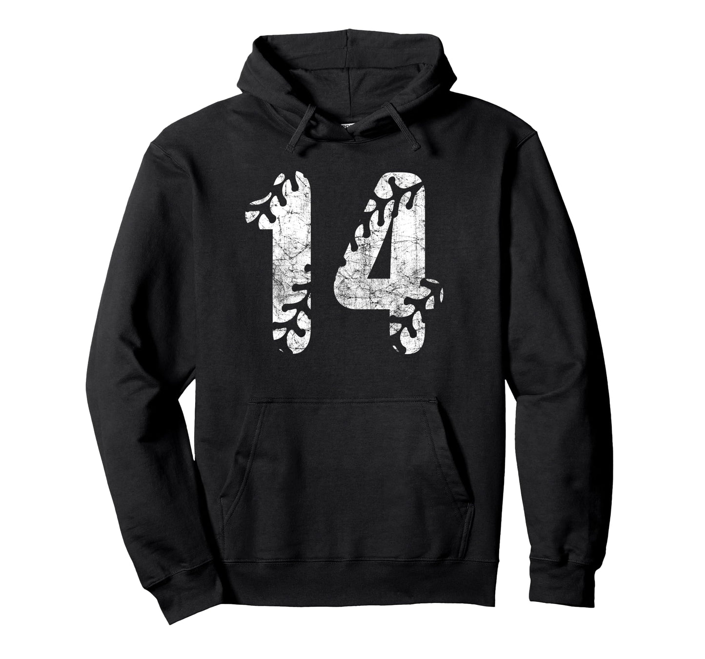 Baseball Softball Mom 14 Number 14 Hoodie - Streetwear Style Unisex - T-Shirt, Sweatshirt, Hoodie