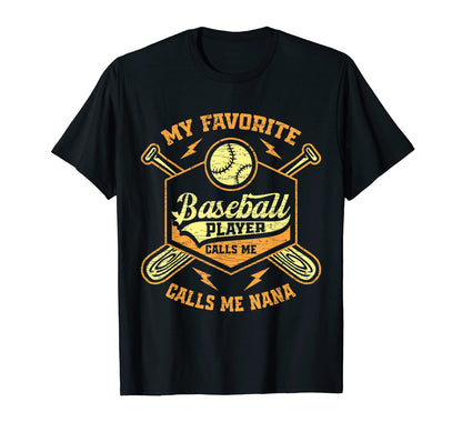 My Favorite Baseball Player Calls Me T-Shirt - Minimalist Print Men Women - T-Shirt, Sweatshirt, Hoodie
