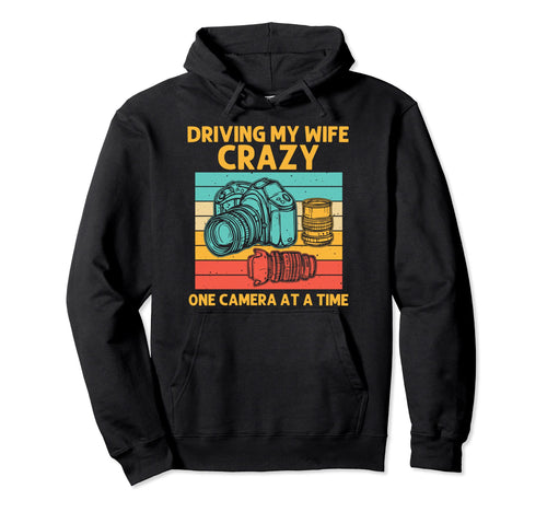 Photographer Dad Photography Lover Hoodie - Novelty Apparel for Adults - T-Shirt, Sweatshirt, Hoodie