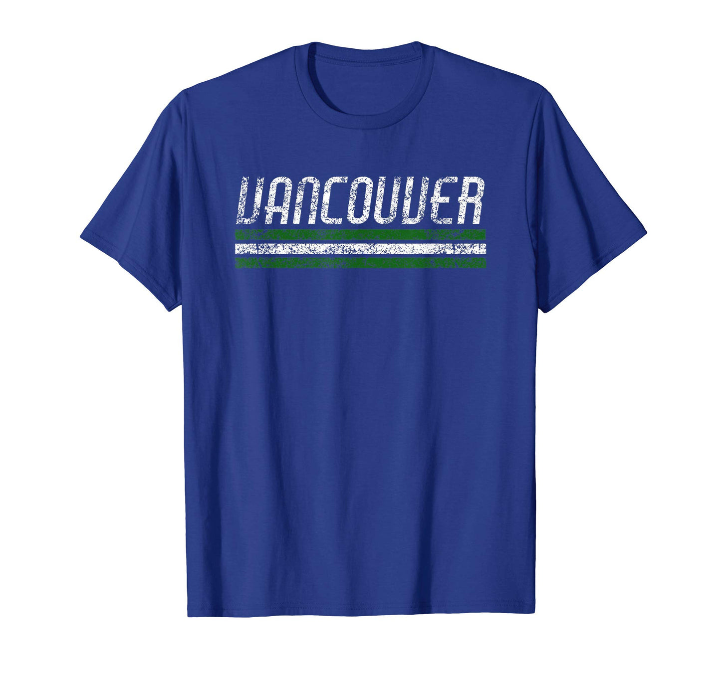Vancouver Canada Weathered Stripe T-Shirt - Aesthetic Graphic Unisex - T-Shirt, Sweatshirt, Hoodie