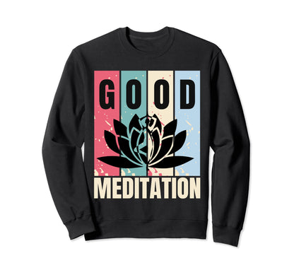 Lotus Flower Yoga Vrikshasan Sweatshirt - Minimalist Print Men Women - T-Shirt, Sweatshirt, Hoodie