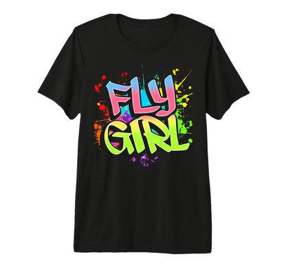 Fly 80S 90S Old School Hip Hop Tri T-Shirt - Minimalist Print Men Women - T-Shirt, Sweatshirt, Hoodie