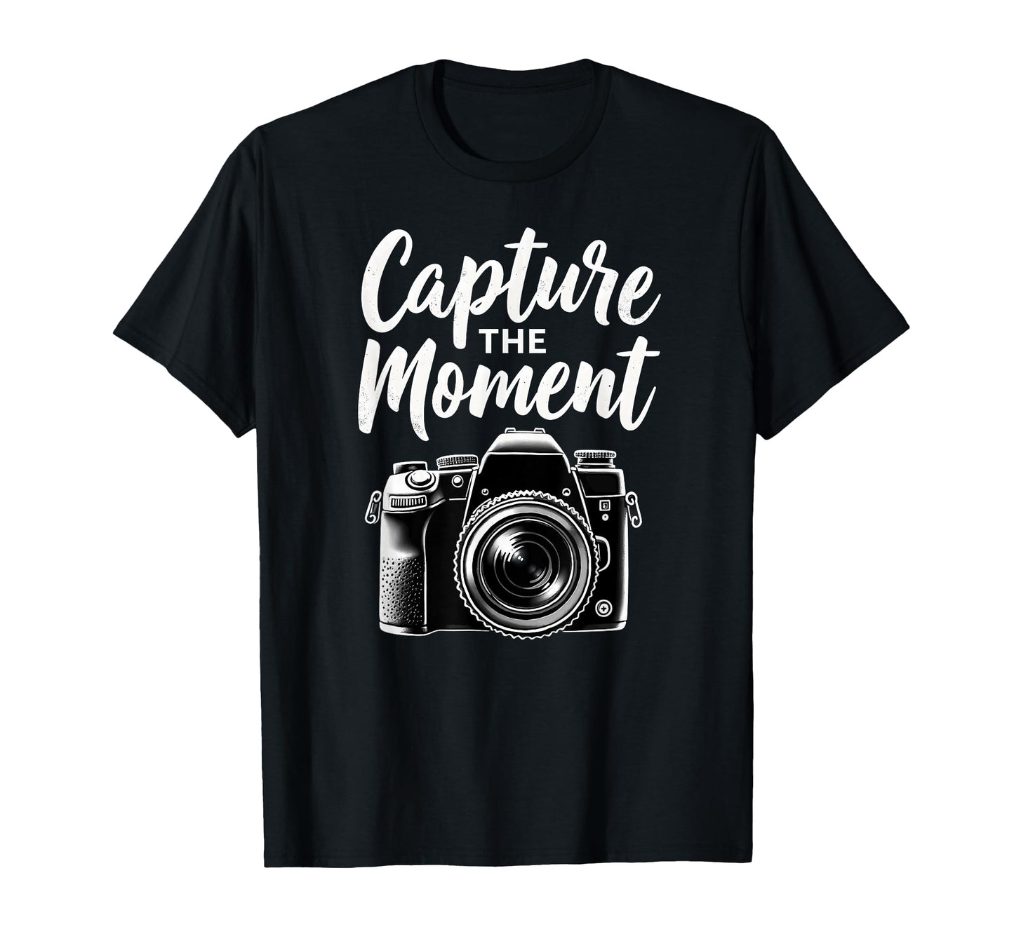 Capture Moment Camera Photography T-Shirt - Custom Art Print Men Women - T-Shirt, Sweatshirt, Hoodie