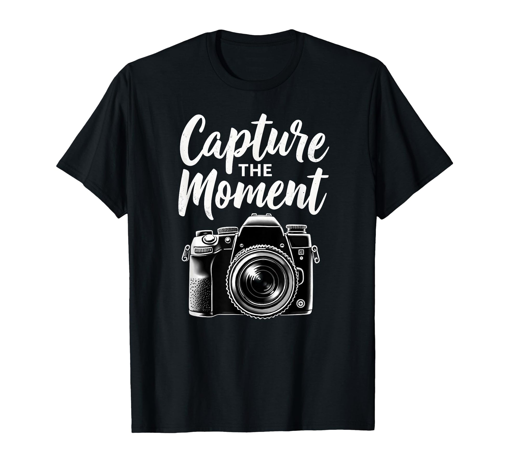 Capture Moment Camera Photography T-Shirt - Custom Art Print Men Women - T-Shirt, Sweatshirt, Hoodie