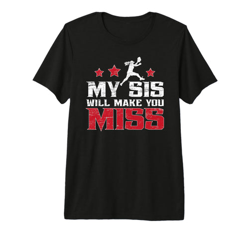My Sis Baseball Pitcher Brother Baseball T-Shirt - Trendy Graphic Unisex - T-Shirt, Sweatshirt, Hoodie