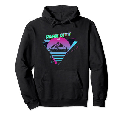 Park City Utah Ski Winter Sports Hoodie - Fun Novelty Design Men Women - T-Shirt, Sweatshirt, Hoodie