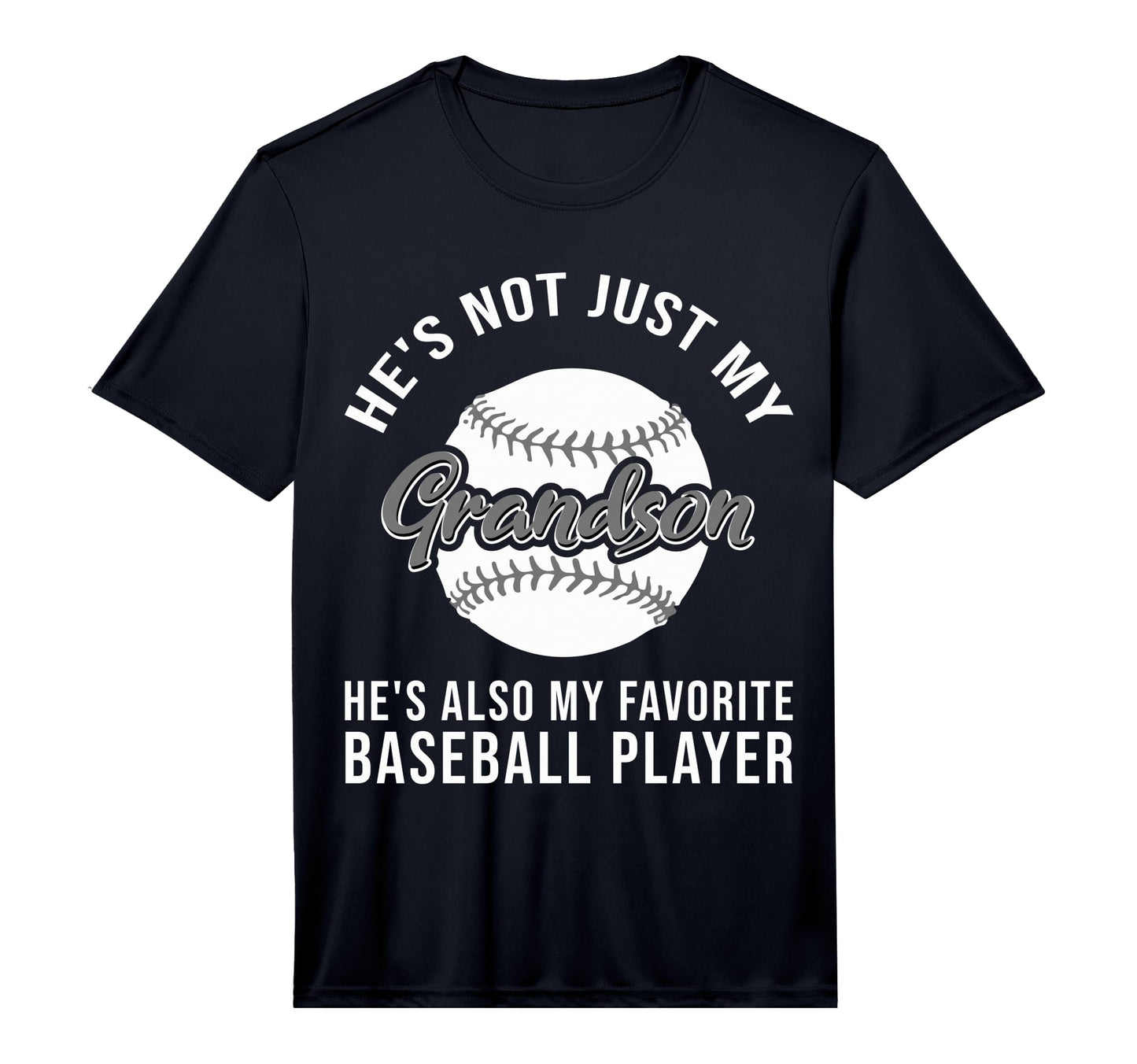 Funny Grandson Baseball Player Fan T-Shirt - Streetwear Style Men Women - T-Shirt, Sweatshirt, Hoodie