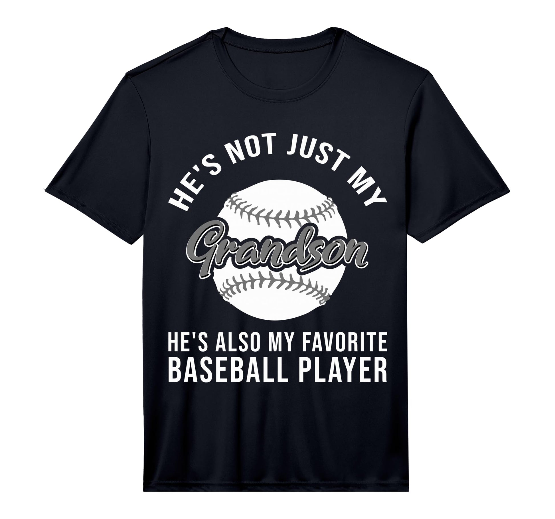 Funny Grandson Baseball Player Fan T-Shirt - Streetwear Style Men Women - T-Shirt, Sweatshirt, Hoodie
