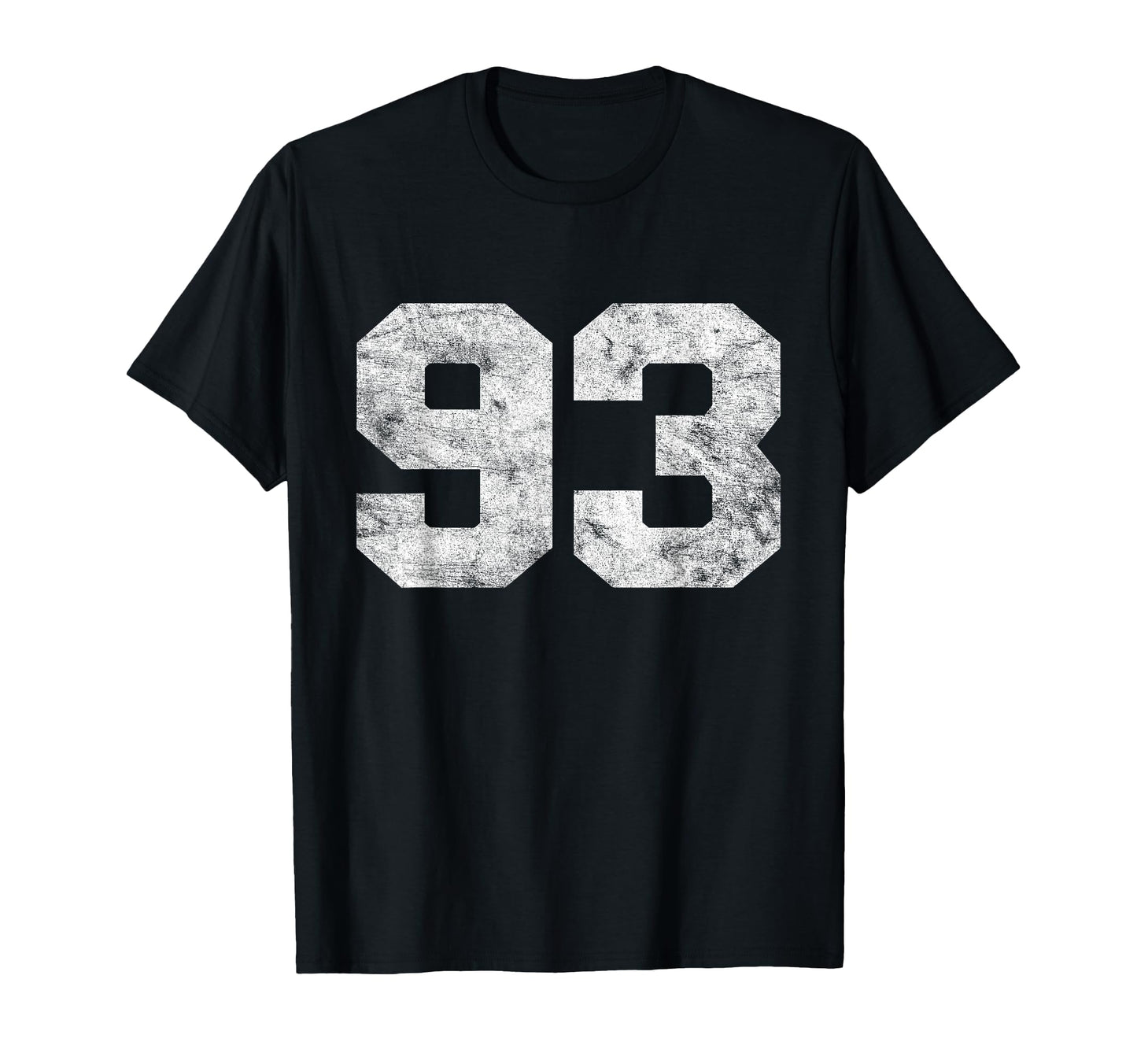 Lucky Number 93 Birthday Sports Player T-Shirt - Graphic Print for Adults - T-Shirt, Sweatshirt, Hoodie