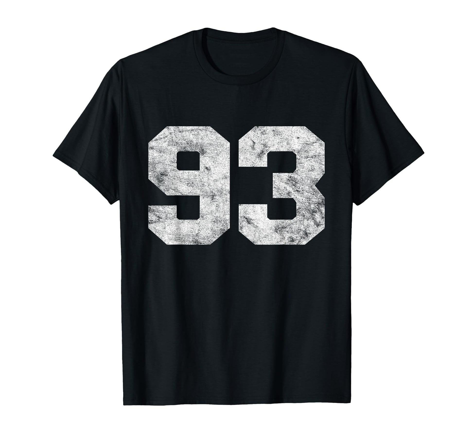 Lucky Number 93 Birthday Sports Player T-Shirt - Graphic Print for Adults - T-Shirt, Sweatshirt, Hoodie