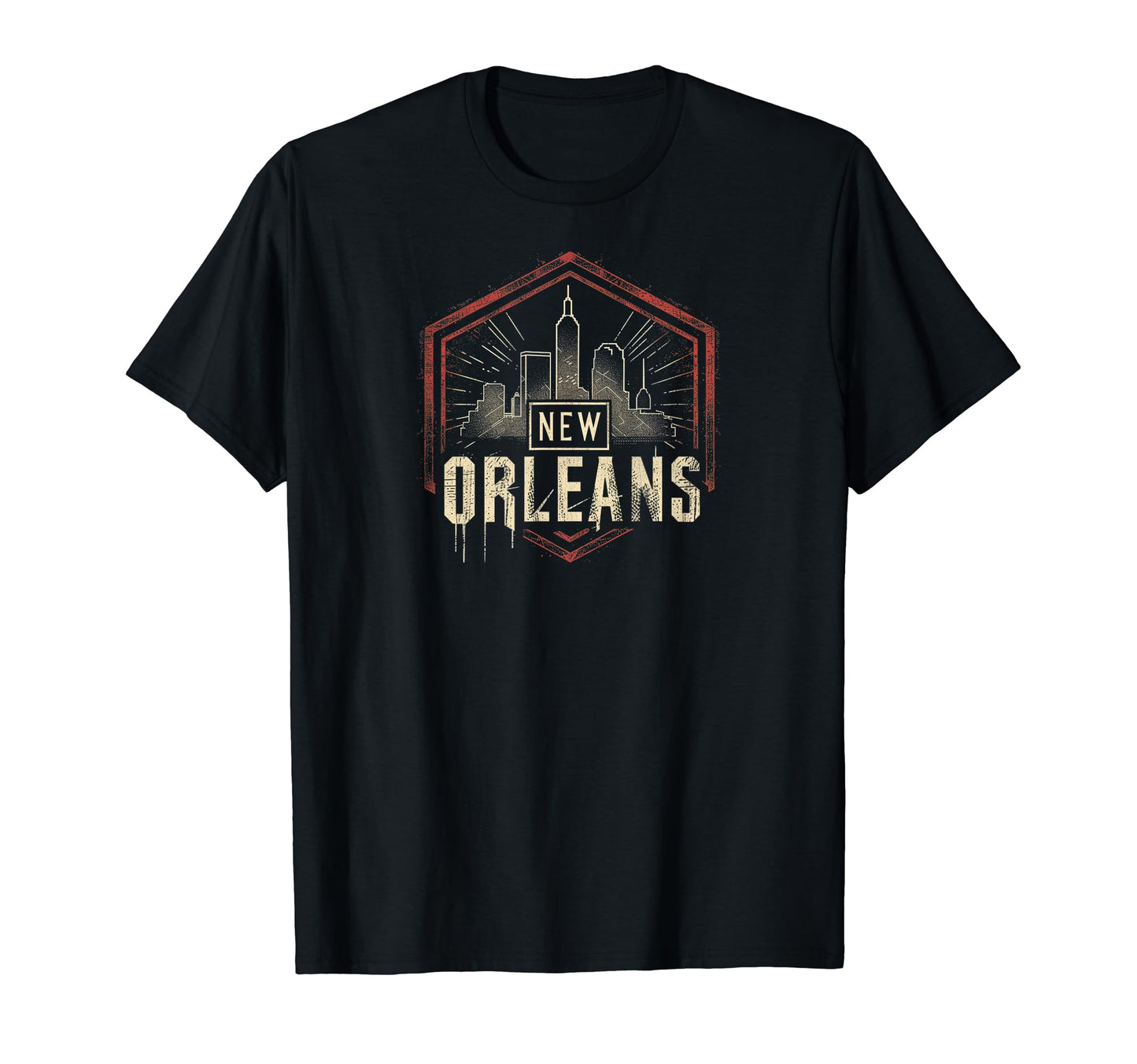 New Orleans Grit 90S Grunge T-Shirt - Streetwear Style Men Women - T-Shirt, Sweatshirt, Hoodie