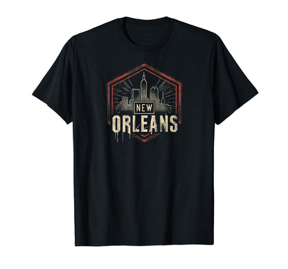 New Orleans Grit 90S Grunge T-Shirt - Streetwear Style Men Women - T-Shirt, Sweatshirt, Hoodie