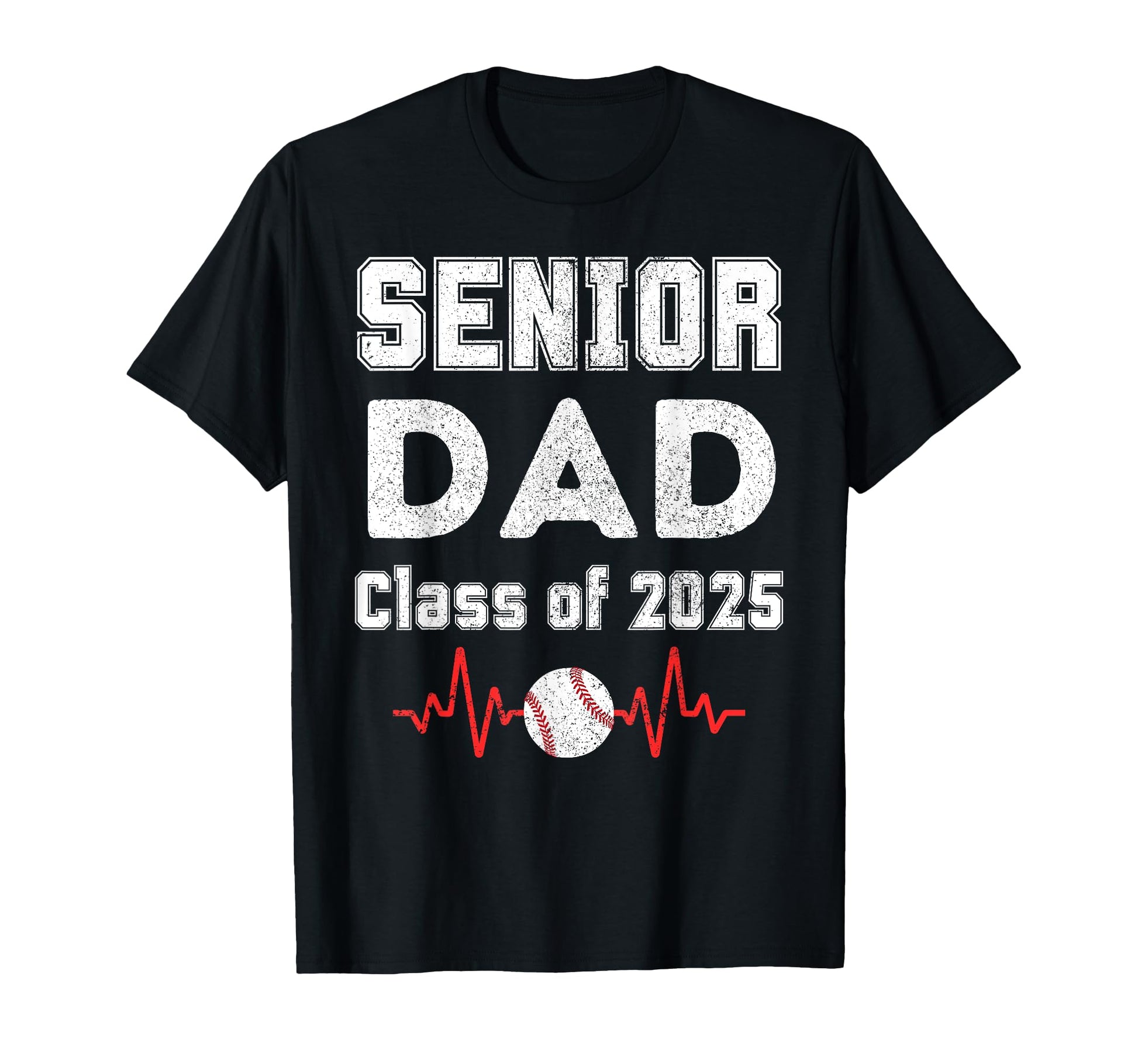 Senior Dad Class 2025 School Graduation T-Shirt - Custom Art Print Unisex - T-Shirt, Sweatshirt, Hoodie