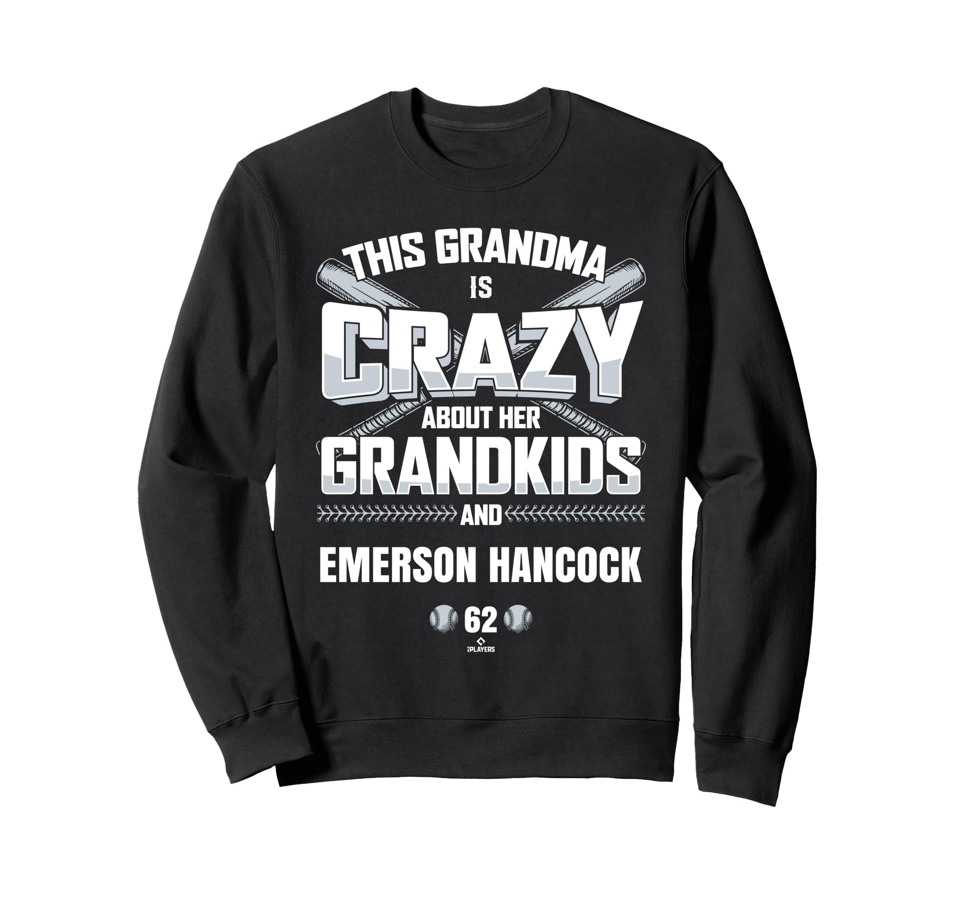 Grandma Crazy Emerson Hancock Sweatshirt - Trendy Graphic Men Women - T-Shirt, Sweatshirt, Hoodie