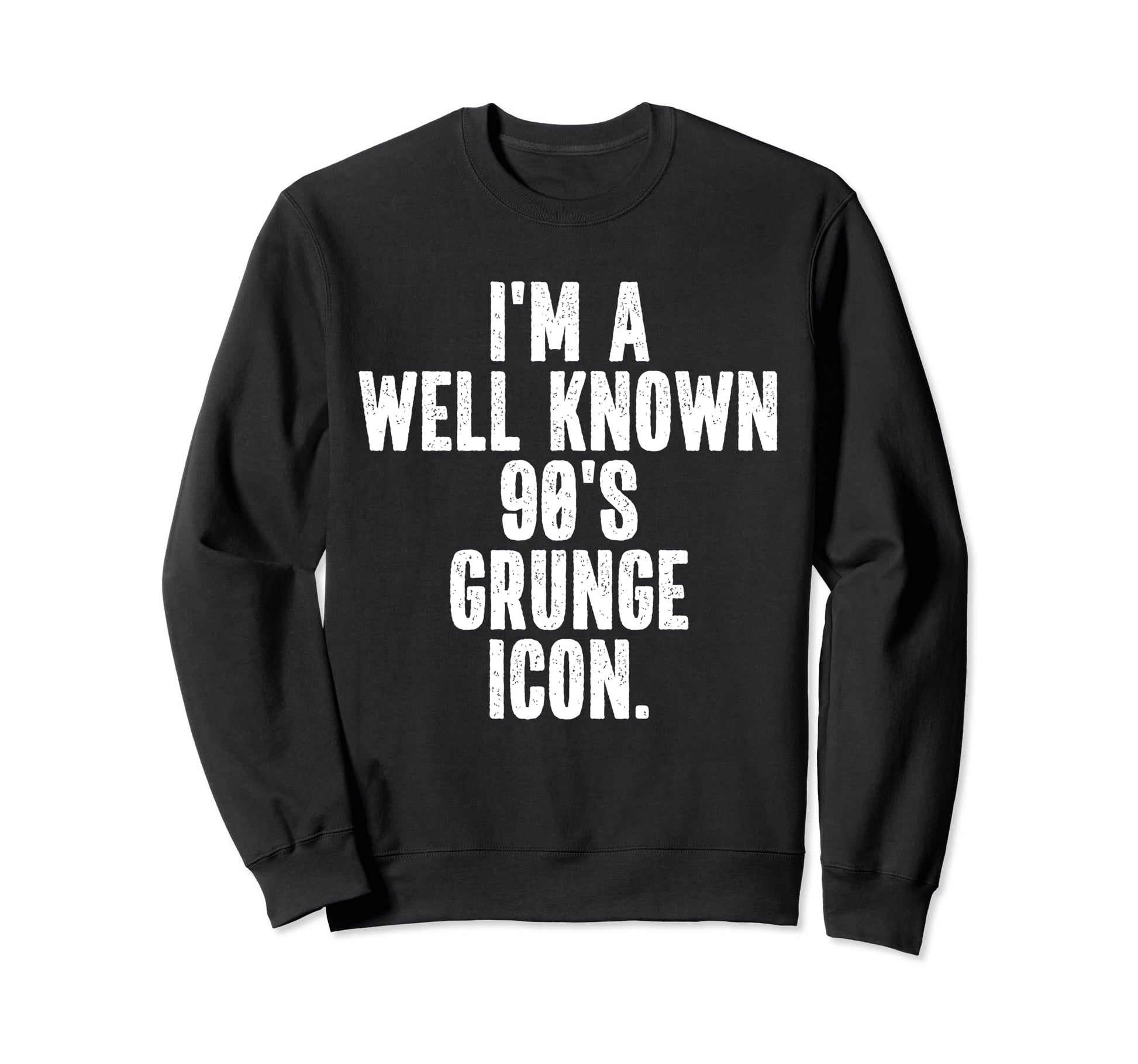 Im Grunge Icon Instant Lazy Halloween Sweatshirt - Graphic Print Unisex - T-Shirt, Sweatshirt, Hoodie