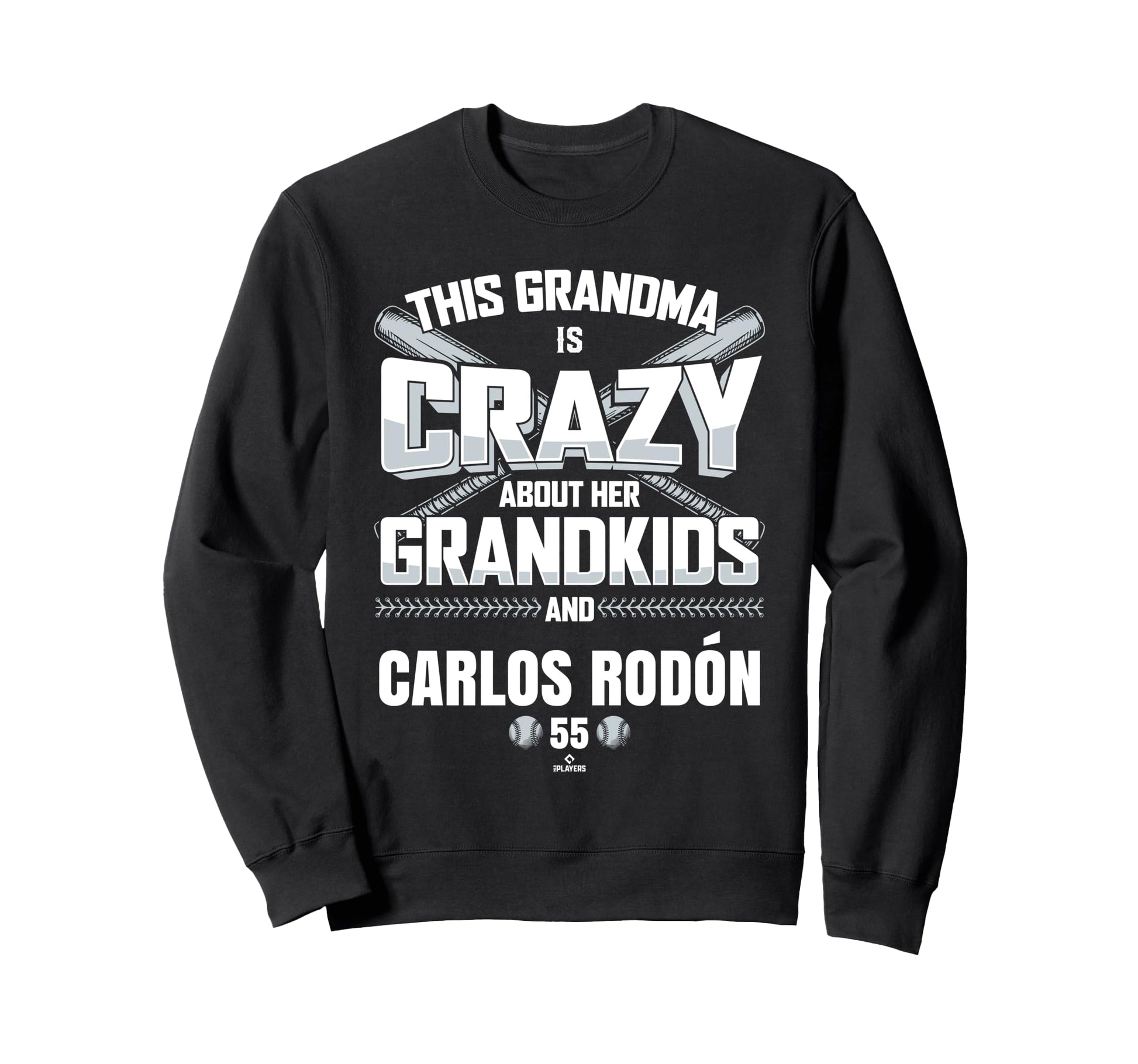 Grandma Crazy Carlos Rod N New York Sweatshirt - Graphic Print for Adults - T-Shirt, Sweatshirt, Hoodie