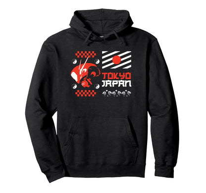 Tokyo Japan Aesthetic Edgy Streetwear Hoodie - Graphic Print Men Women - T-Shirt, Sweatshirt, Hoodie
