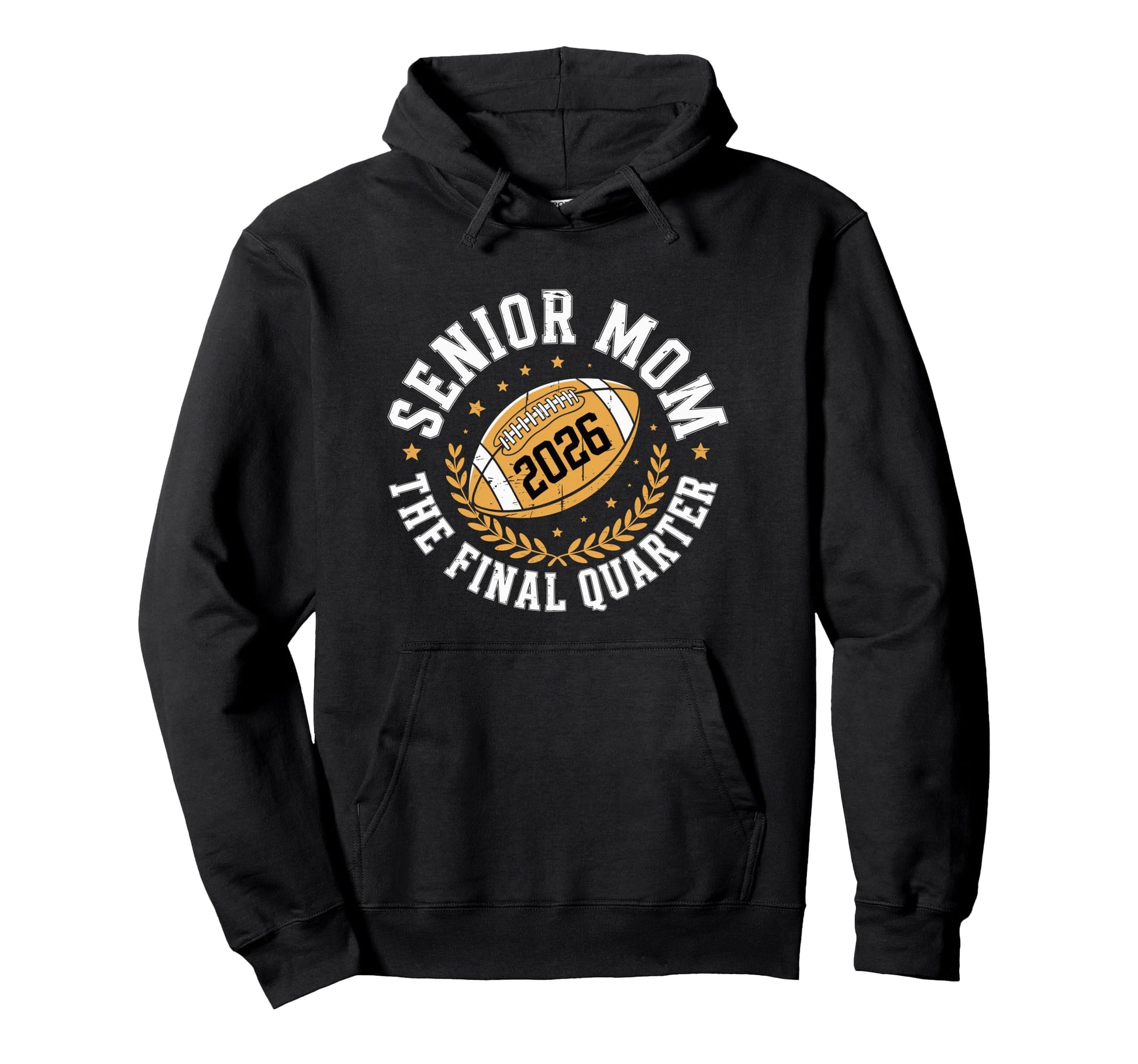 Senior Football Mom Mother Final Hoodie - Aesthetic Graphic for Adults - T-Shirt, Sweatshirt, Hoodie