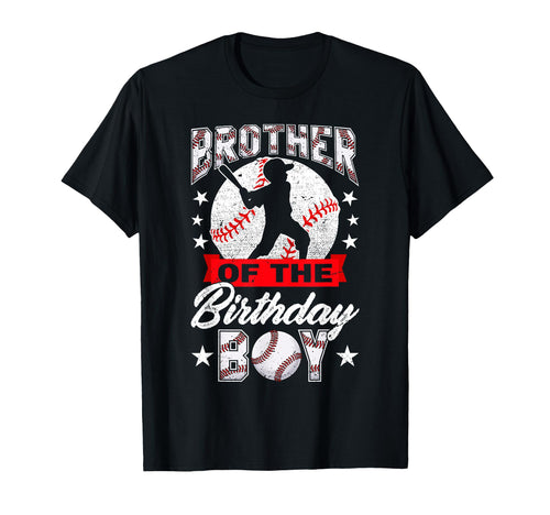Funny Brother Birthday Day Baseball T-Shirt - Custom Art Print for Adults - T-Shirt, Sweatshirt, Hoodie