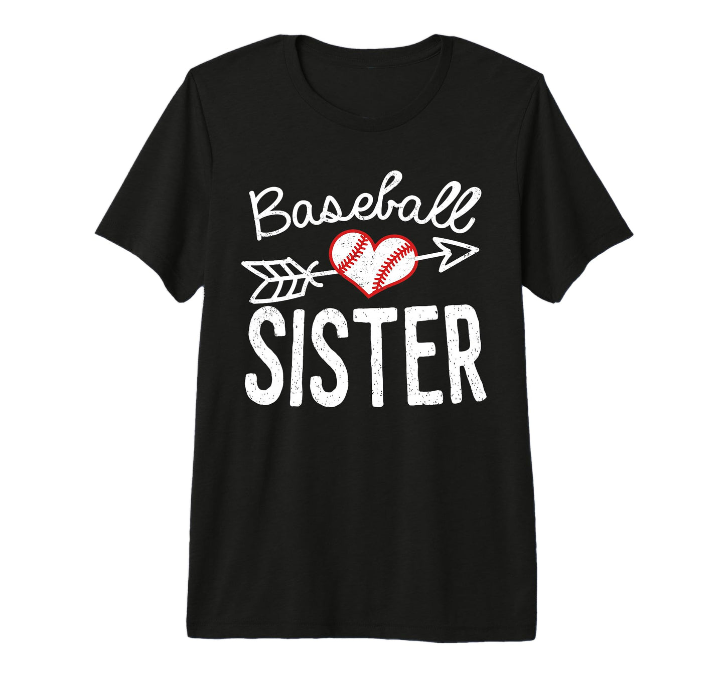 Baseball Sister Tri Blend T-Shirt - Streetwear Style for Adults - T-Shirt, Sweatshirt, Hoodie