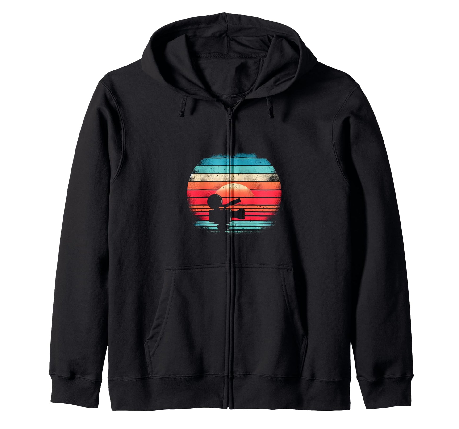 Camera Sunset Sweatshirt - Fun Novelty Design Men Women - T-Shirt, Sweatshirt, Hoodie