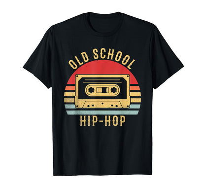 Old School Hip Hop 80S 90S Music T-Shirt - Custom Art Print Men Women - T-Shirt, Sweatshirt, Hoodie