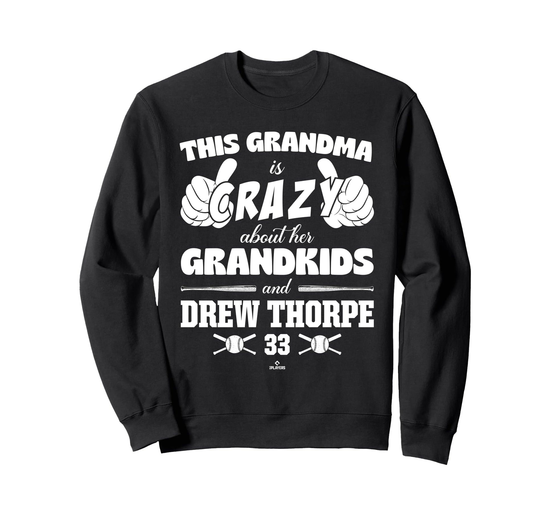 Grandma Crazy Drew Thorpe Chicago Sweatshirt - Unique Graphic for Adults - T-Shirt, Sweatshirt, Hoodie