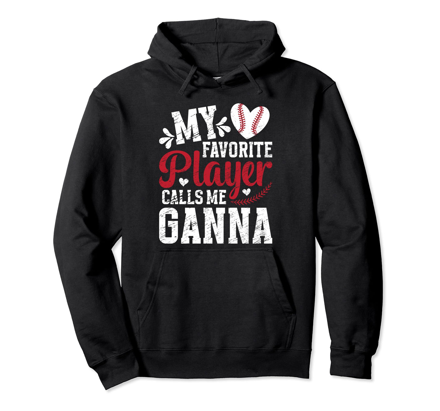 My Favorite Baseball Player Ganna Hoodie - Aesthetic Graphic for Adults - T-Shirt, Sweatshirt, Hoodie
