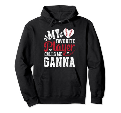 My Favorite Baseball Player Ganna Hoodie - Aesthetic Graphic for Adults - T-Shirt, Sweatshirt, Hoodie