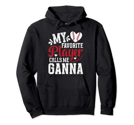 My Favorite Baseball Player Ganna Hoodie - Aesthetic Graphic for Adults - T-Shirt, Sweatshirt, Hoodie