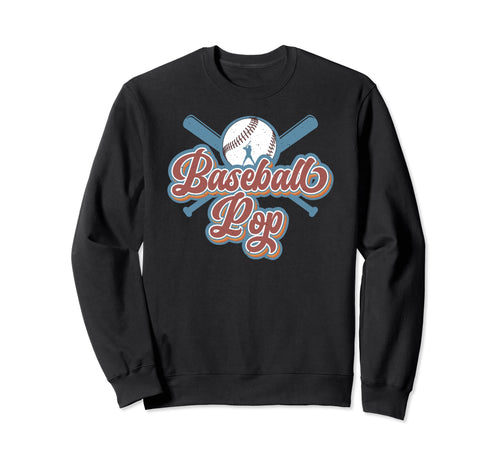 Baseball Pop Grandpa Pop Baseball Sweatshirt - Graphic Print for Adults - T-Shirt, Sweatshirt, Hoodie