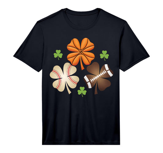 St Patricks Day Shamrock T-Shirt - Casual Everyday Wear Men Women - T-Shirt, Sweatshirt, Hoodie