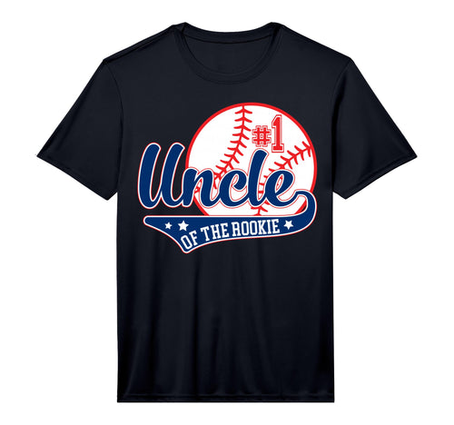 Mens Uncle Rookie Year 1St Birthday T-Shirt - Novelty Apparel Unisex - T-Shirt, Sweatshirt, Hoodie