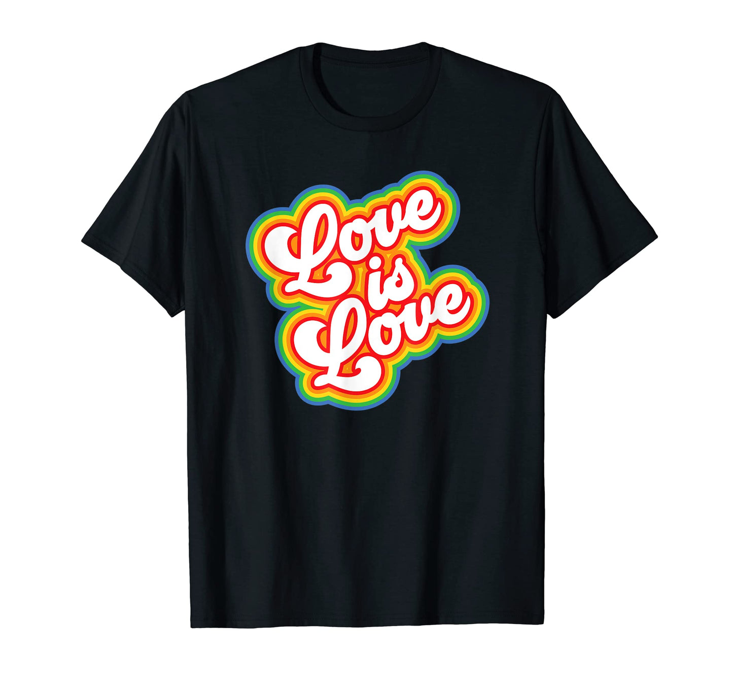 Love Love Rainbow T-Shirt - Aesthetic Graphic Unisex - T-Shirt, Sweatshirt, Hoodie