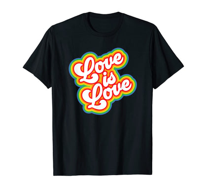 Love Love Rainbow T-Shirt - Aesthetic Graphic Unisex - T-Shirt, Sweatshirt, Hoodie