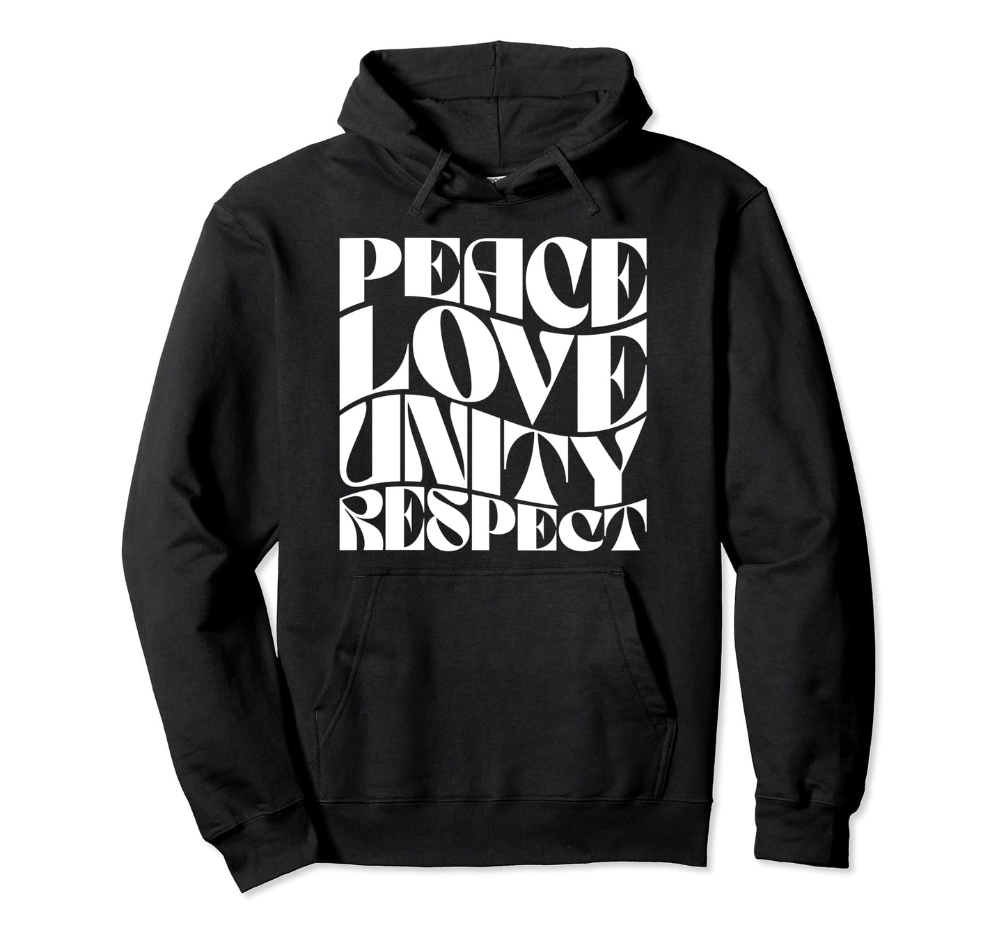 Plur Rave Edm Music Festival Peace Love Hoodie - Graphic Print Unisex - T-Shirt, Sweatshirt, Hoodie