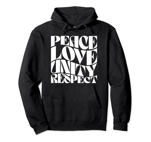 Plur Rave Edm Music Festival Peace Love Hoodie - Graphic Print Unisex - T-Shirt, Sweatshirt, Hoodie