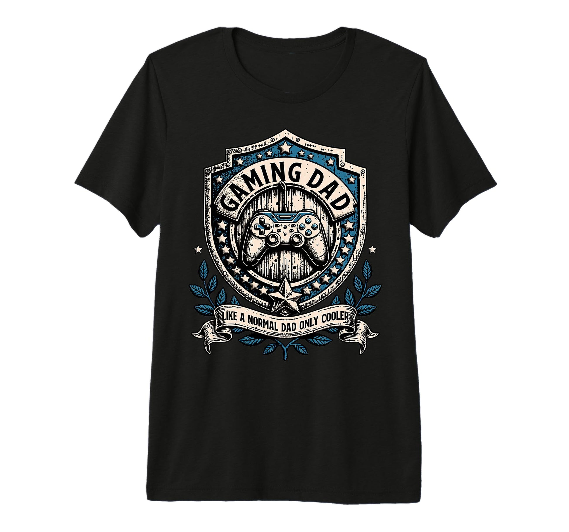 Patriotic Usa Gaming Dad Only Cooler T-Shirt - Graphic Print for Adults - T-Shirt, Sweatshirt, Hoodie