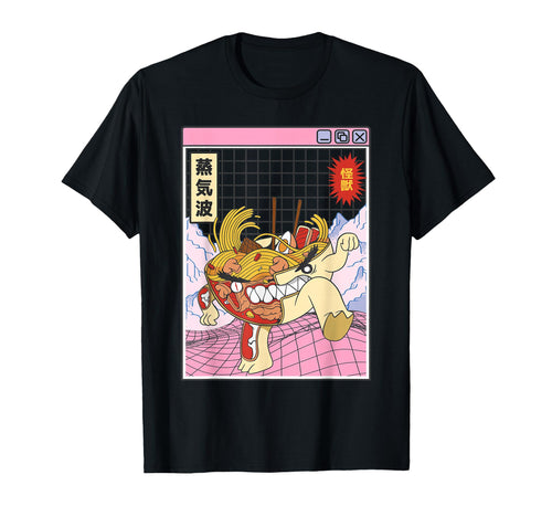 Ramen Noodles X Ray Kawaii Grid T-Shirt - Novelty Apparel for Adults - T-Shirt, Sweatshirt, Hoodie