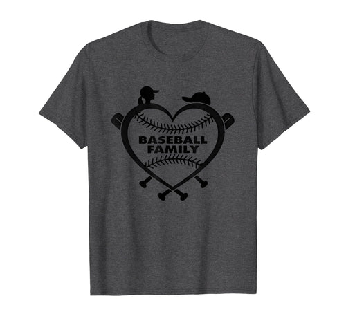Baseball Family Sister Heart Love T-Shirt - Custom Art Print for Adults - T-Shirt, Sweatshirt, Hoodie