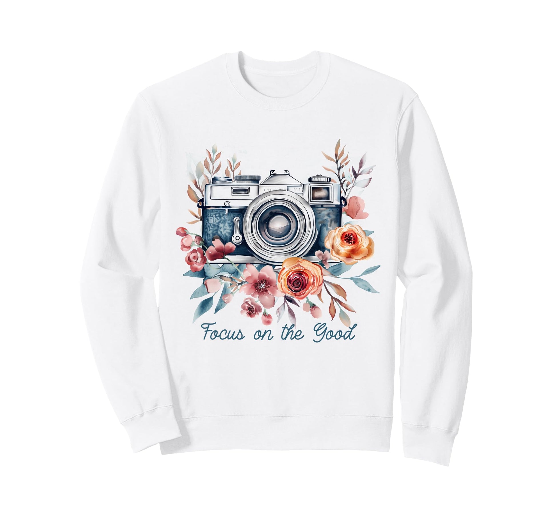 Photographer Focus Good Camera Sweatshirt - Trendy Graphic for Adults - T-Shirt, Sweatshirt, Hoodie