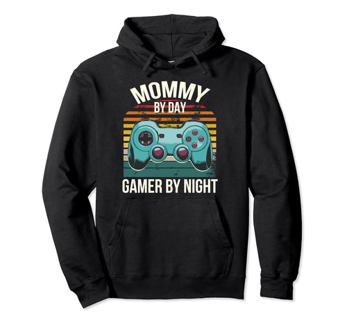 Mommy Day Gamer Night Mom Gaming Gaming Hoodie - Minimalist Print Unisex - T-Shirt, Sweatshirt, Hoodie