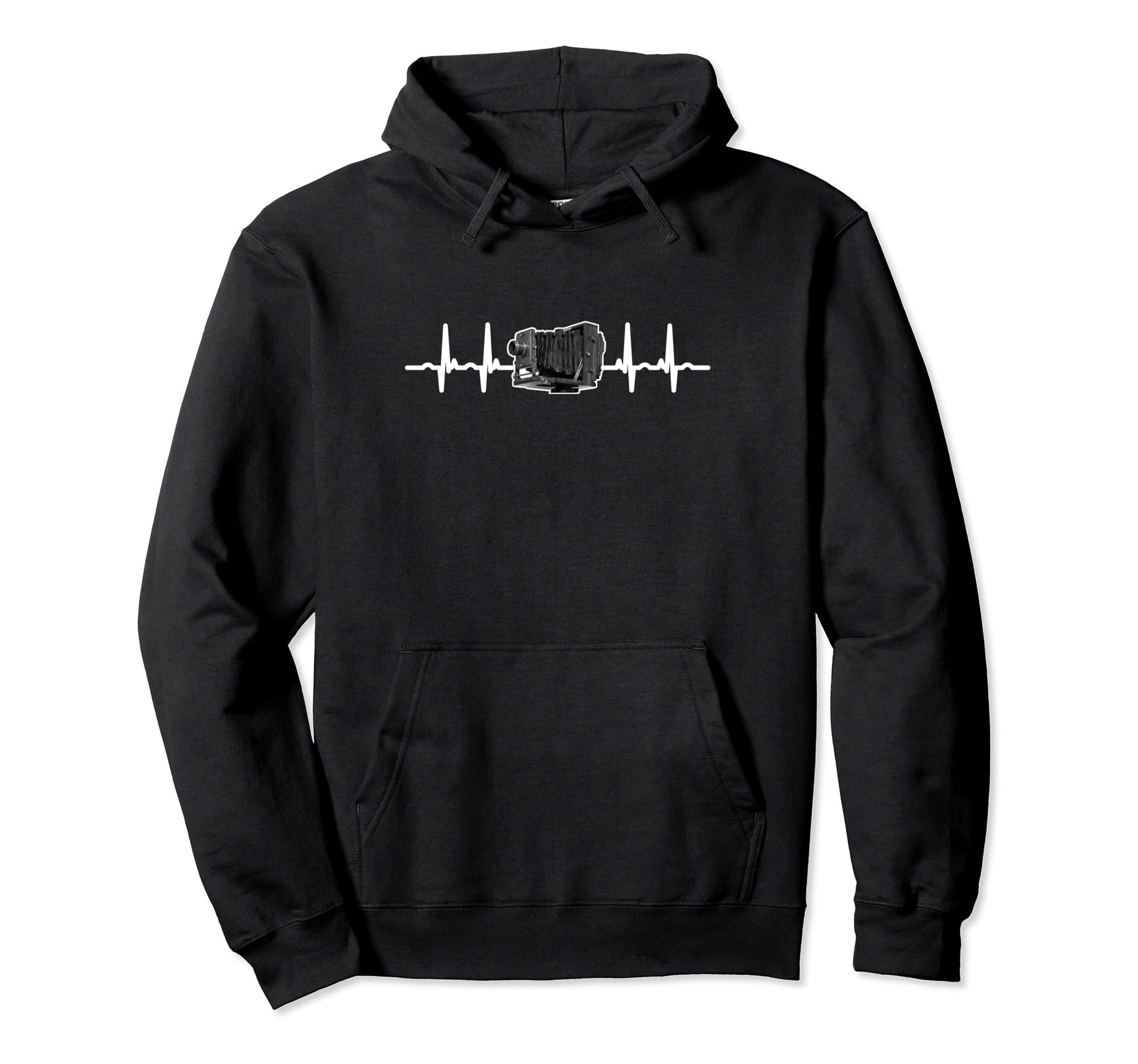 Fun Camera Obscura Heart Line Photography Hoodie - Streetwear Style Unisex - T-Shirt, Sweatshirt, Hoodie